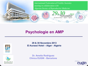 Psychologie en AMP