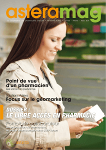 Le Libre accès en pharmacie