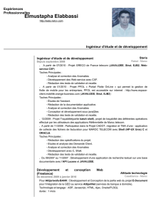 Version PDF - Ingénieur d`étude et de développement