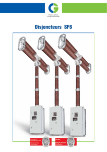 Disjoncteurs SF6 - Fairs CG Global