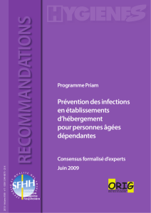 Hygiène des mains - Prévention des infections - EHPAD