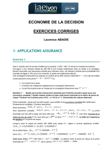 EXERCICES CORRIGES