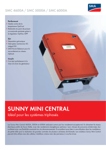 SUNNY MINI CENTRAL 4600A / 5000A / 6000A - Seatec