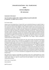 Université du Sud (Toulon – Var) – Faculté de droit CRFPA Droit des