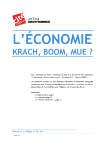 krach, boom, mue - SES-ens - École normale supérieure de Lyon
