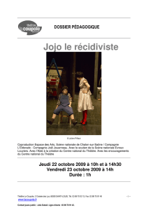 Jojo le récidiviste - Théâtre La Coupole à Saint