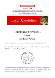 LQ285 - Lacan Quotidien
