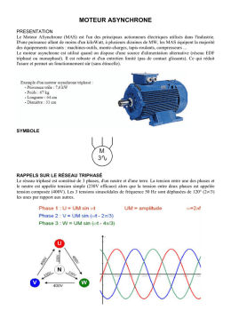 Exercice N Tude D Un Moteur Asynchrone