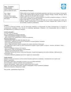 Stagiaire communication