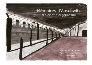 Mémoires d`Auschwitz - Mémorial de la Shoah