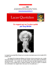 LQ 596 - Lacan Quotidien