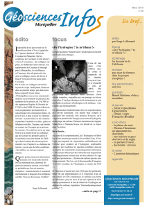 Geosciences-Infos n°30 ( PDF - 619.8 ko)