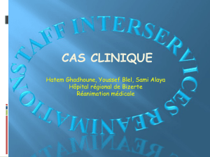Scanner cérébral - Association Tunisienne de Réanimation