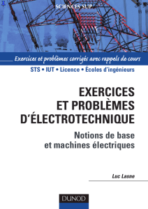 exercices et problèmesd`électrotechnique