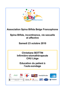 Association Spina Bifida Belge Francophone Spina Bifida
