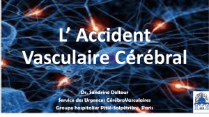 Accident Vasculaire Cérébral Sandrine_DELTOUR