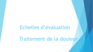 Echelles d`évaluation ABCPH 2015