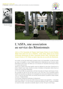 L`ASFA, une association au service des Réunionnais