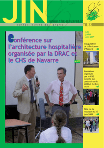 Conférence sur l`architecture hospitalière organisée par la DRAC et