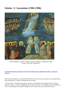 Giotto : L`Ascension (1304-1306)