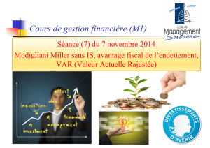 Cours de gestion financière (M1) - Jean-Paul LAURENT