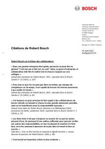 Citations de Robert Bosch