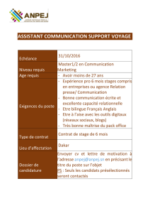assistant communication support voyage