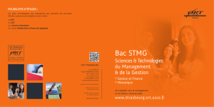 Bac STMG - Strasbourg