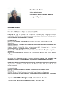 CV complet de Maria Mercanti-Guérin - Lirsa