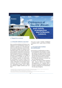 Croissance et Société Bleues