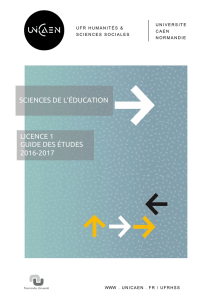 Guide des études Sc Education_Licence1_2016 2017