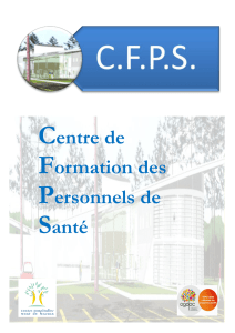 catalogue cfps - Centre Hospitalier de Mont de Marsan