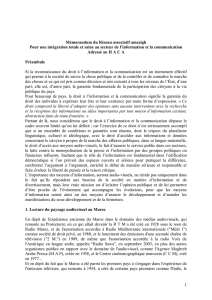 Memorandum du Réseau associatif amazigh