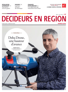 Delta Drone - Décideurs en Région