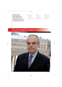 n° 172 : juillet-août - Ministère de la Culture et de la Communication