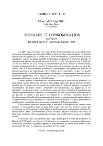 morales et consommation - Université Paris 1 Panthéon