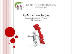 risque - Centre Hospitalier de Carcassonne