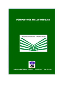 publication n°010 - Perspectives Philosophiques