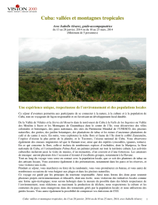 Cuba: vallées et montagnes tropicales