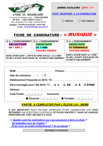 Mus-1èreTale - Lycée Charles Baudelaire