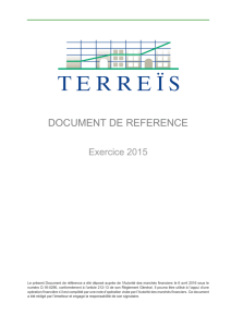 document de reference 2015