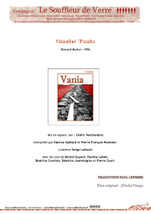 (Oncle) Vania - Le Souffleur de Verre