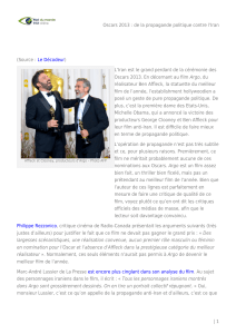 Oscars 2013 : de la propagande politique contre l`Iran | 1 (Source