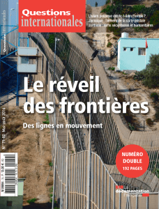 Le réveil des frontières - La Documentation française