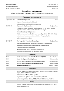 CV en PDF - Florent Manens