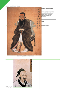 Confucius, confucianisme: une morale de 2500 ans