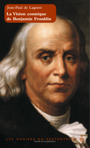 La Vision cosmique de Benjamin Franklin