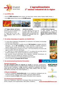 L`agroalimentaire
