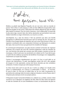 Molière, une passion, une vie - par Emile Lansman