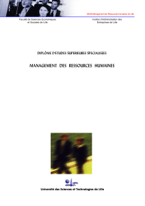 management des ressources humaines